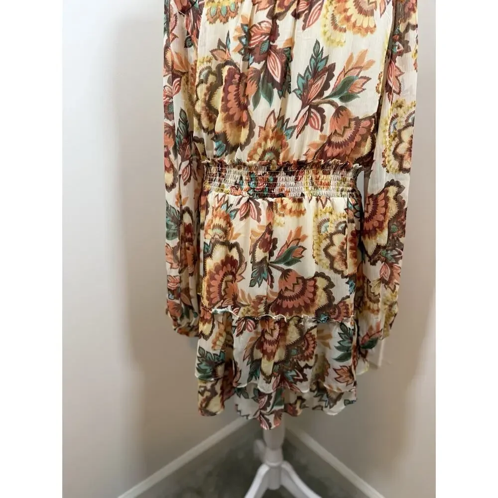 Autres Filles Women’s Dress Women’s Size XL Floral Ruffle Boho Cottagecore - Picture 8 of 11